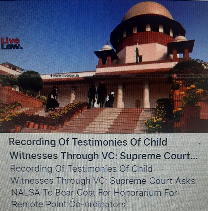 After a Supreme Court directive, Rajasthan and Bihar courts are now using videoconferencing to take children’s testimony during the trial.